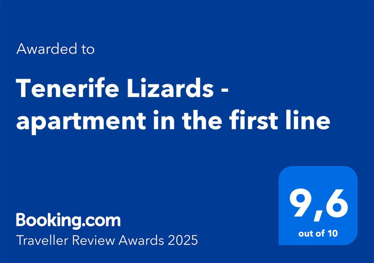 Tenerife Lizards - Apartment In The First Line 칼라오살바헤 외부 사진