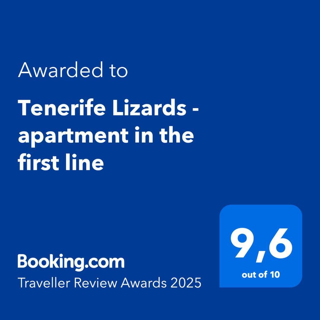 Tenerife Lizards - Apartment In The First Line 칼라오살바헤 외부 사진